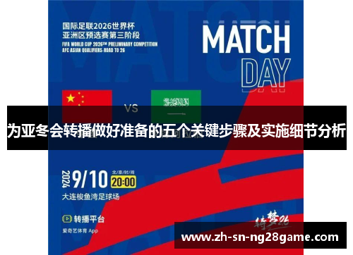 为亚冬会转播做好准备的五个关键步骤及实施细节分析 为亚冬会转播做好准备的五个关键步骤及实施细节分析