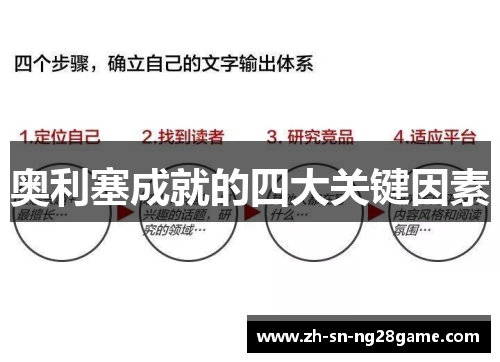 奥利塞成就的四大关键因素 奥利塞成就的四大关键因素